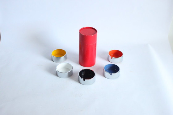 Image 1 of Posacenere modulari di Isamu Kenmochi, anni '60, set da 5