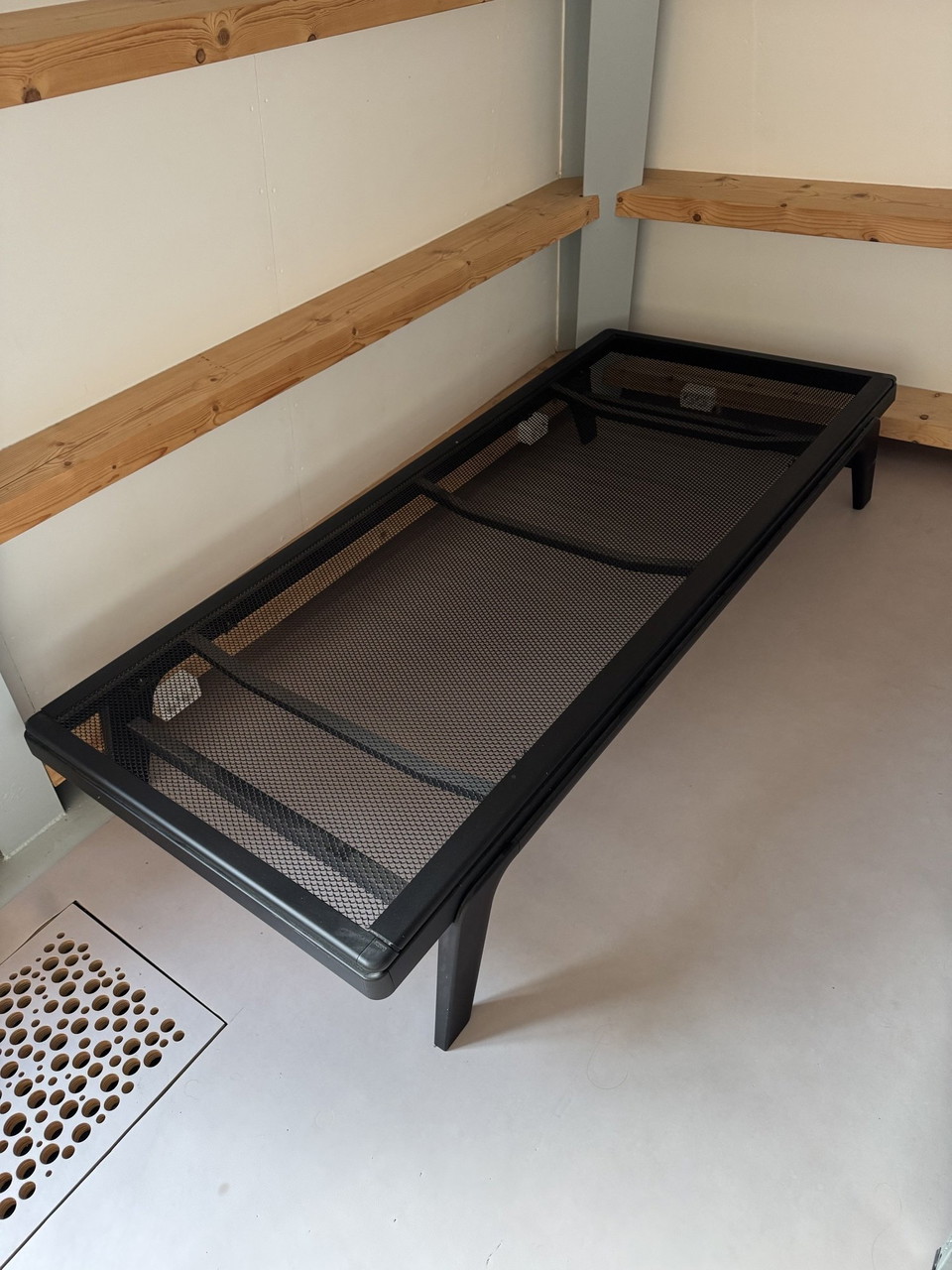 Lit Réglable Auping 1 Personne – 90×210 Cm – Blanc – Métal