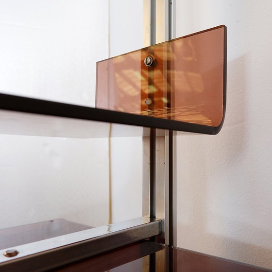 Image 1 of Étagère/Bar sol/plafond Michel Ducaroy pour Roche Bobois (Claustra), années 1970