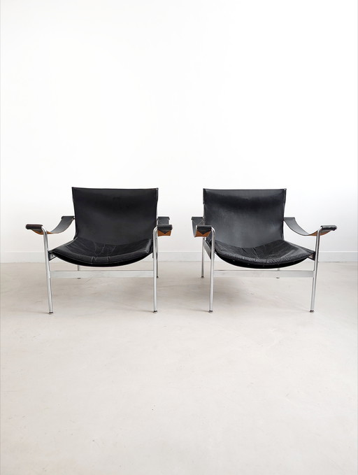 2x Chaises longues Tecta 'D99' de Hans Könecke