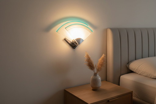 Murano wandlamp uit het midden van de 20e eeuw van Leucos