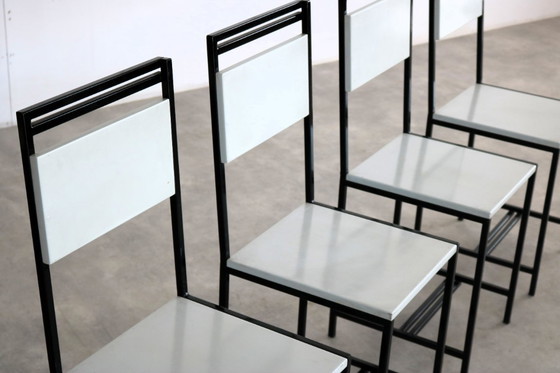 Image 1 of 5x chaises de salle à manger vintage