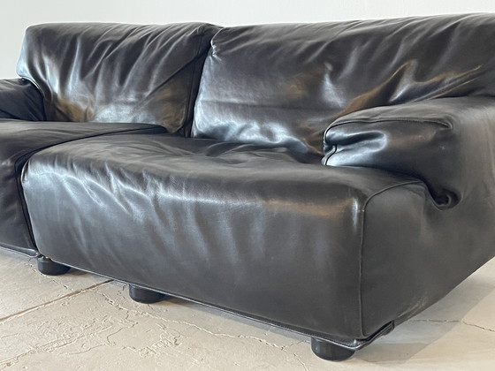 Image 1 of 2 Sitzer Fiandra Sofa von Vico Magistretti für Cassina