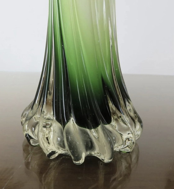 Image 1 of Vase, Soliflore " Arum " In Glass