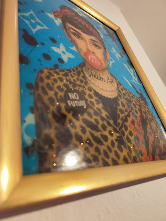 Image 1 of Vintage Pop Art Artwork