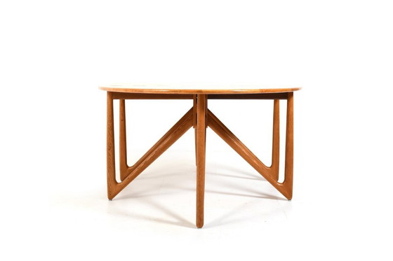 Image 1 of Drop Leaf Dining Table by Niels Koefoed Dinamarca Años 60
