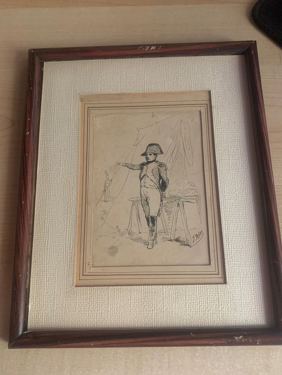 Image 1 of Napoléon dessin à la plume