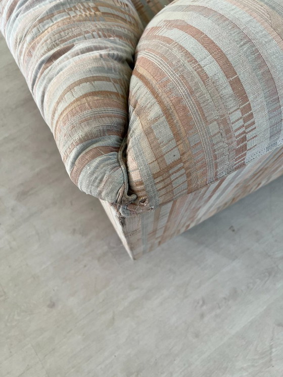 Image 1 of Poltrona Frau - Sofa - Wood, Fabric - Set of Two Sofas