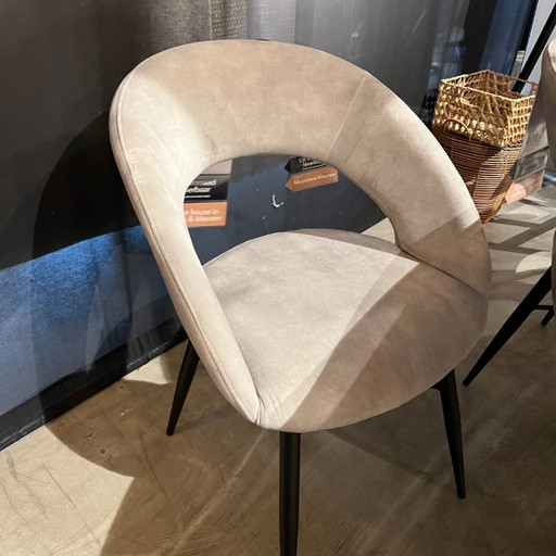 Marasino Fabric Goldy Mist – Pronto Wonen, eetkamerstoelen, Plastic, Textile