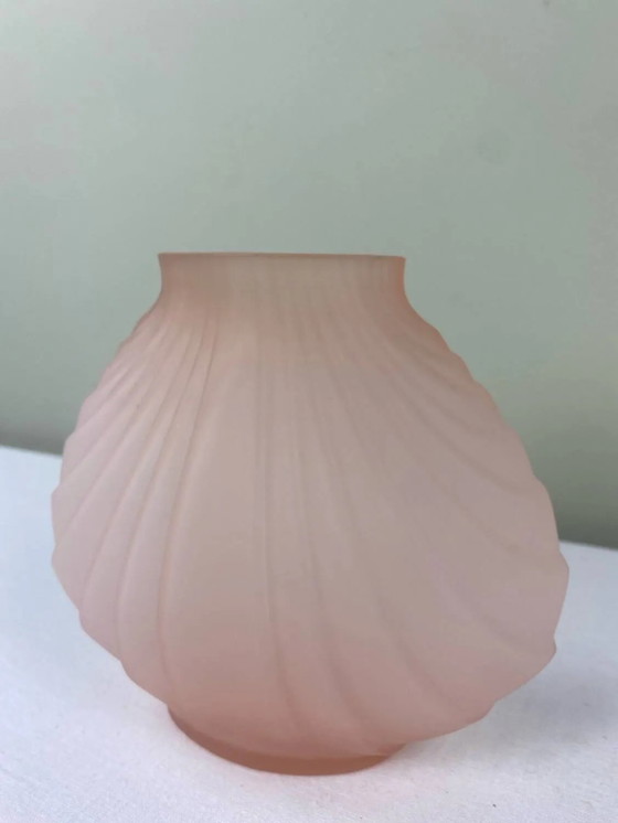 Art Deco vase in opaque glass – Crystal (photo 4 of 8)