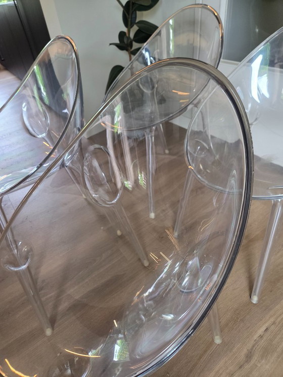 Image 1 of 6x Kartell Mr. Impossible stoelen