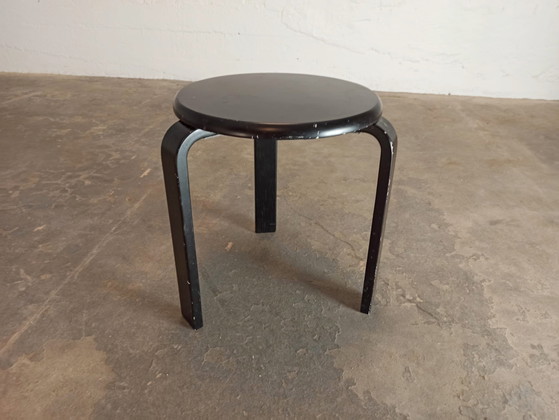 Sgabello nero vintage – Sgabelli, Wood (photo 5 of 14)