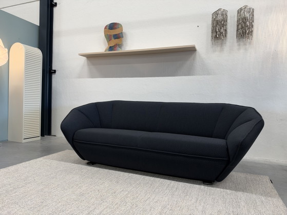 Pode Colla 3-Sitzer Sofa Mosaic blauer Stoff – 3-5 Sitzer Sofas, Andere (photo 3 of 7)