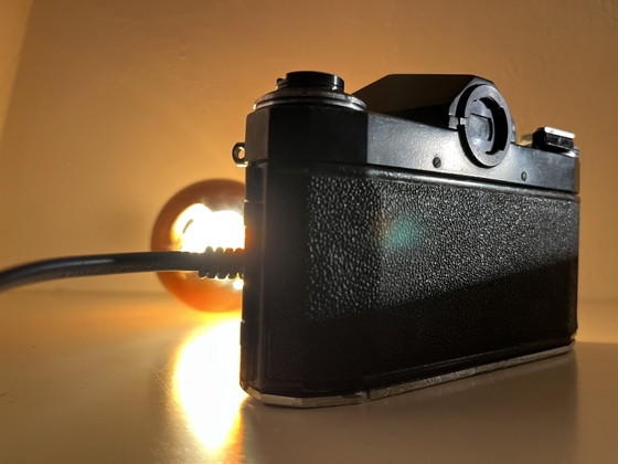 Retro Handmade Camera Light – Lampsmid, Table lamps, Glass, Metal (photo 10 of 11)