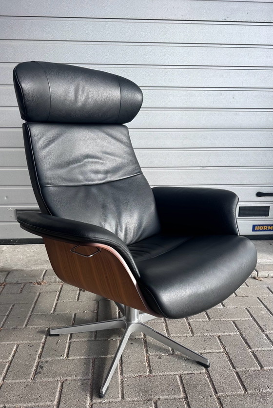 Conform Time Out – Sessel, Leder, Holz (photo 3 of 6)