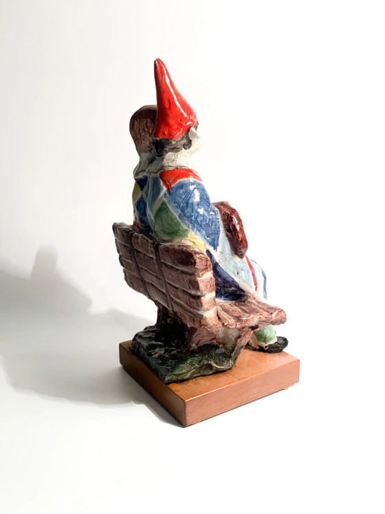 Scultura in ceramica Walter Pozzi Coppia di Musicisti Anni '80 – Sculture (photo 7 of 10)