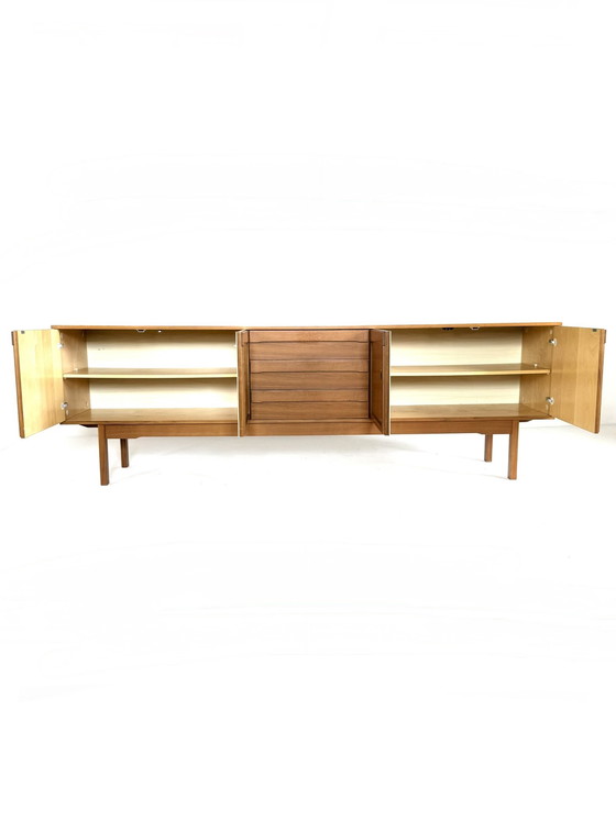 Image 1 of Vintage XL walnut sideboard, Royal Board Sweden ‘60
