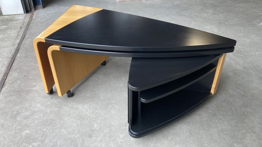 Juego de mesa de centro Leolux Meropida de los años 90