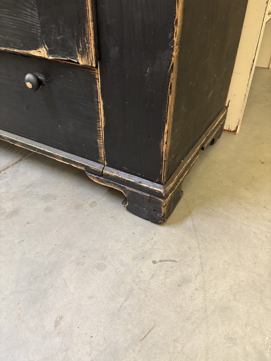 Image 1 of Brocante eendeurskast / garderobekast / kledingkast 