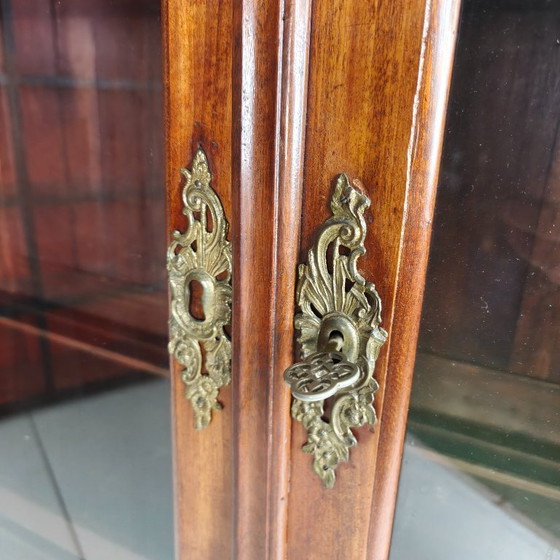 Image 1 of Librería/vitrina holandesa del siglo XVIII, circa 1760-1780