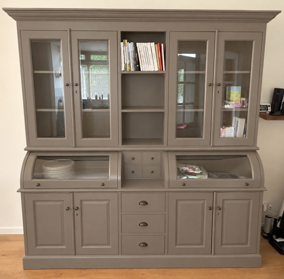 Großer ländlicher Buffetschrank "Bastiaan" (201 cm) – Buffetschränke, Holz (photo 5 of 5)