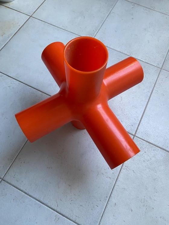 Image 1 of 2x Pantallas de lámpara Crosslight Naranja Van Dark