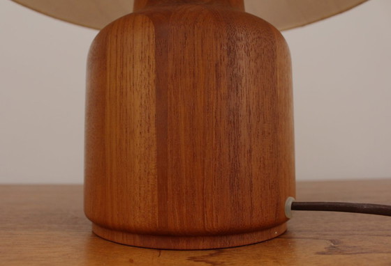 Image 1 of Lámpara de mesa de teca de Kirk Copenhagen