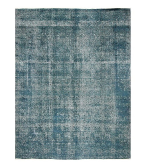 Orientalische Handgeknüpfter Vintage Art Klassik & Relief Design 388 x 295 cm Blau,Gruen Farbe