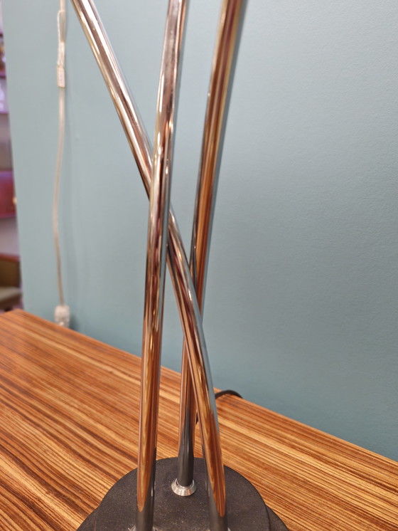 Image 1 of Vintage Bulb Lamp Table Lamp Desk Lamp Bulbs Chrome