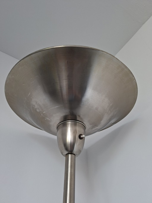 Art Deco Stijl Staande Lamp – vloerlampen, Metal, Brass