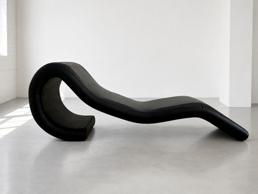 Chaise Longue Ercolina Paolo Grasselli Casprini – chaises longue, Leather