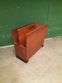 Portariviste in legno stile Art Déco vintage