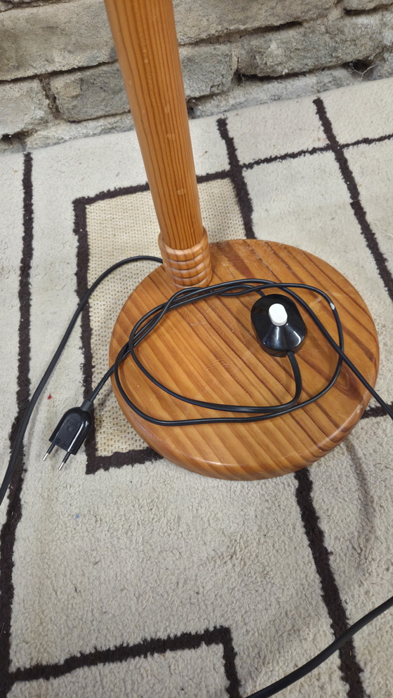 Image 1 of Danish pine floor lamp, 1970