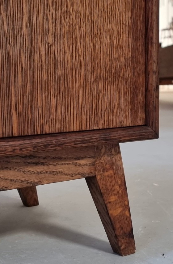 Mid Century Secretaire – Vitrinekasten, Wood (photo 13 of 18)