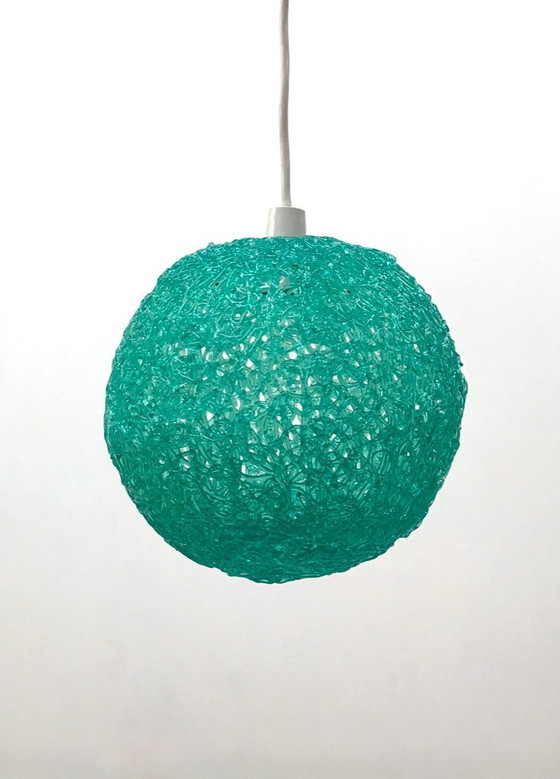Image 1 of Rare Original 50s 60s Lucite Spaghetti Ceiling Lamp