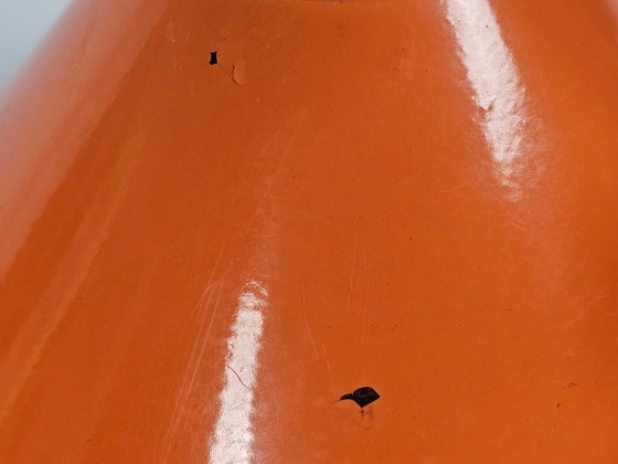 Image 1 of Vintage - Arancione - 'Cappello da strega' - Lampada a sospensione - Postmoderna - Anni '80