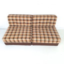 2x poltrona letto vintage