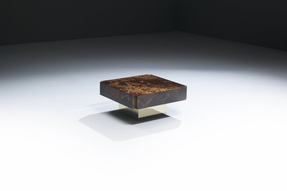 Image 1 of Zeldzame salontafel ‘Éruption Solaire’ - Guy Lefevre - Ligne Roset / Roche Bobois