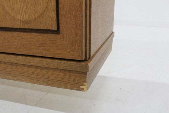 Vintage Brutalist Sideboard 1970s Gerhard Bartels – Wood (photo 7 of 10)