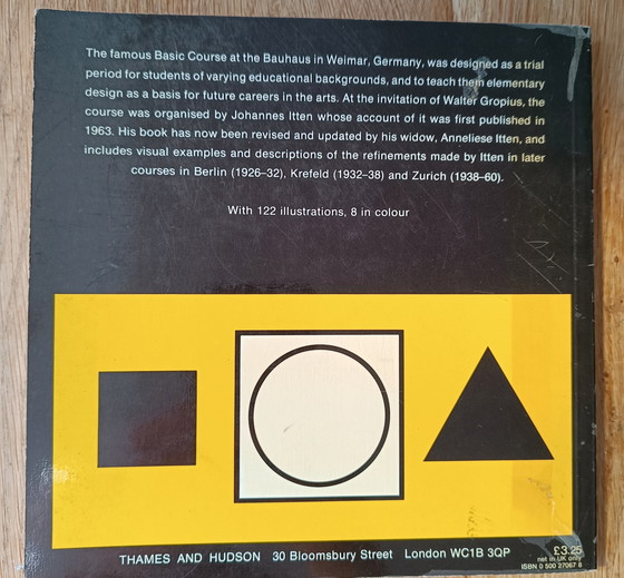 Image 1 of Design e forma: Il corso base del Bauhaus libro