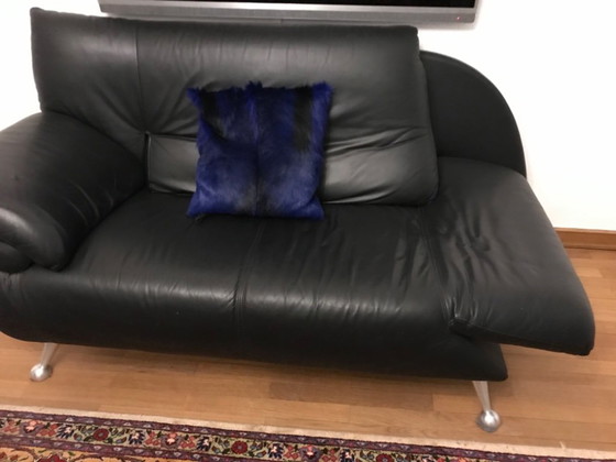 Bellissimo divano in pelle in vendita – Lederland, Divani 2 posti, Leather, Metal (photo 2 of 5)