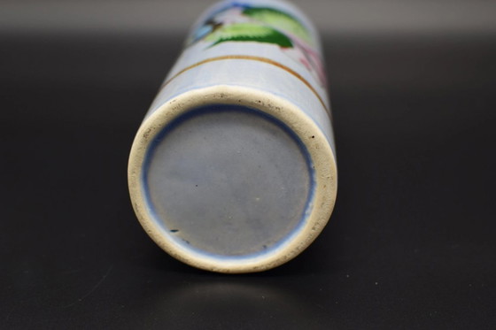 Image 1 of Tonala Mexico vaas handbeschilderd