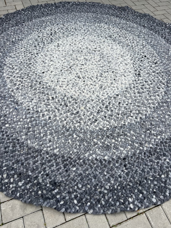 Perletta Roundabout Fade Gris – Alfombras, Wool (photo 4 of 6)