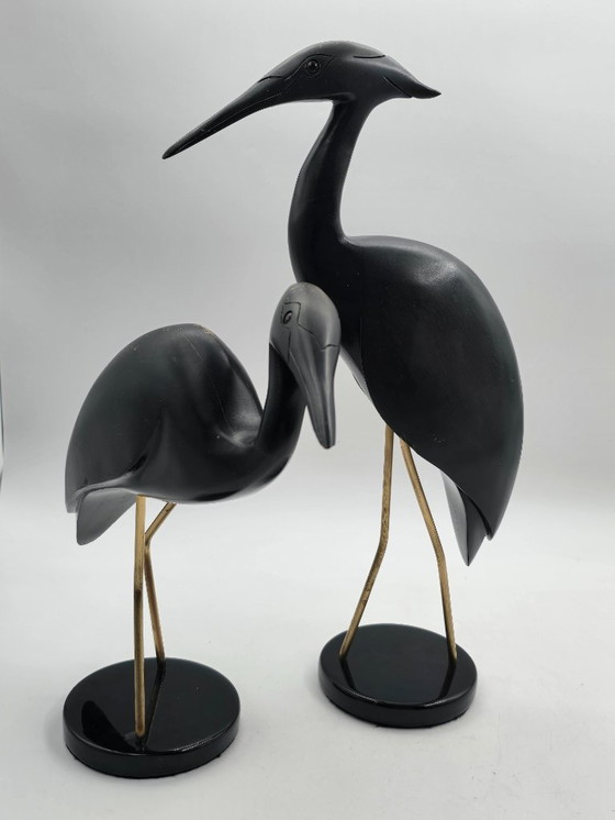 Image 1 of Pair of Egrets, Feathers Gallery