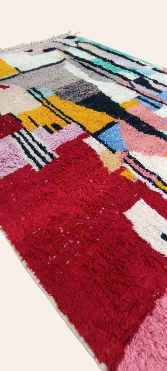 Image 1 of Berber carpet rug new wool moroccan Carpet - 274 x 150 cm 300 x 200 m Type B21.3