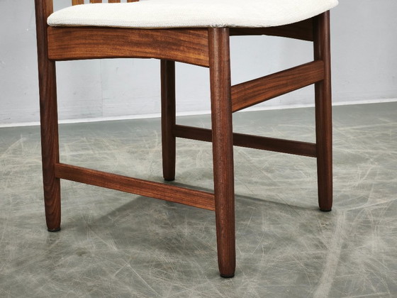 Image 1 of Set of Four Danish Teak Dining Chairs, Scandinavia, 1960s