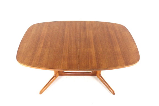 Grande tavolo da pranzo ovale allungabile 2x Gudme, design danese vintage – Tavoli da pranzo, Wood (photo 8 of 19)