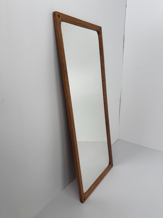 Image 1 of Specchio Aksel Kjersgaard modello 165 in quercia – Semplicità danese di metà secolo