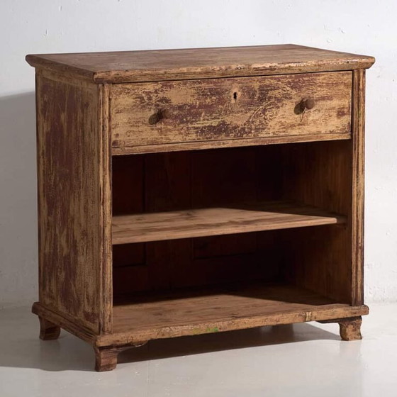 Antique counter with maroon shades (c.1920) #96 – Chest of drawers, Rustic (photo 7 of 32)