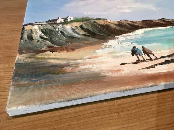 Image 1 of Philippe LAURENT - Small cove in Brittany - Artist's painting